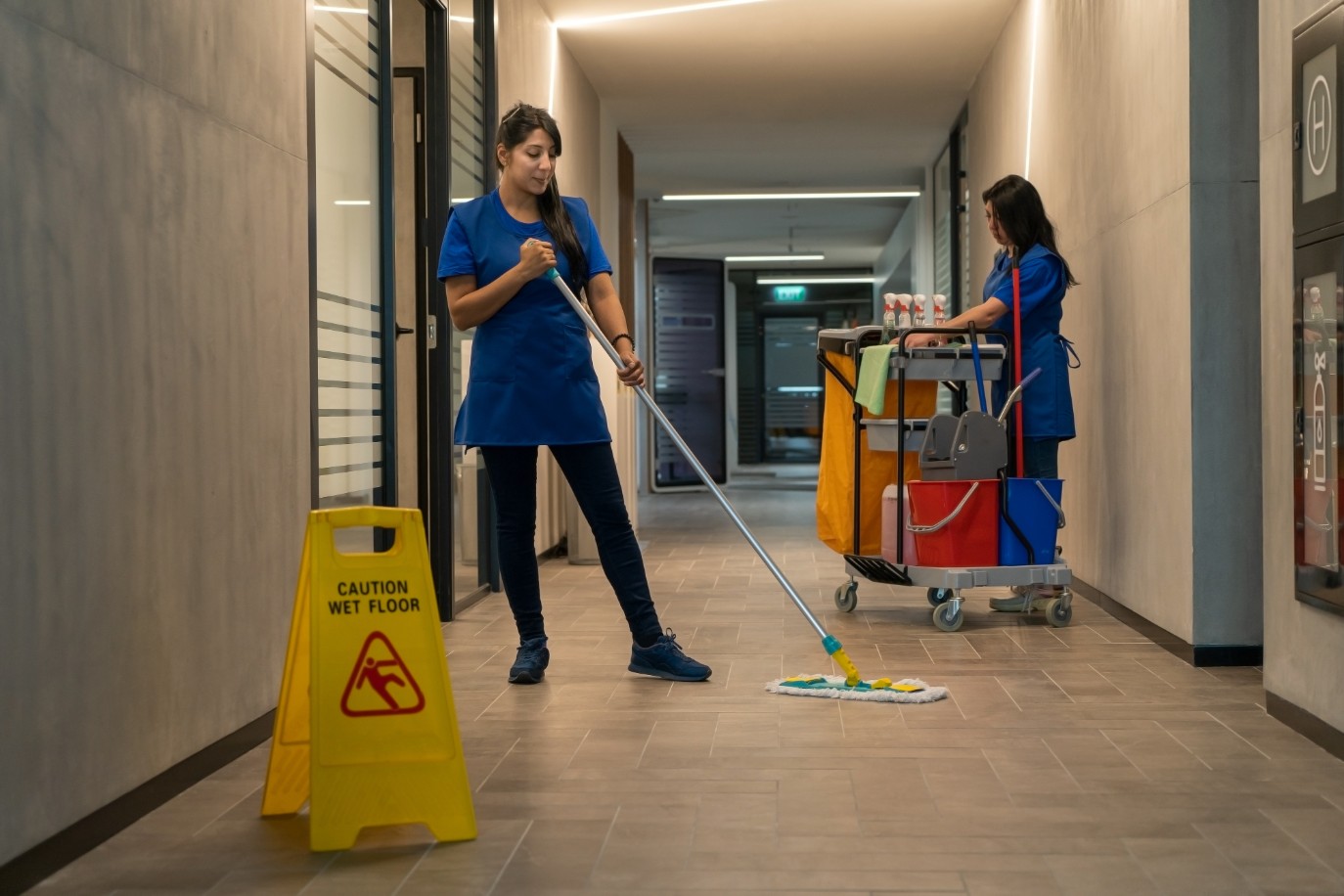 Commercial cleaning service